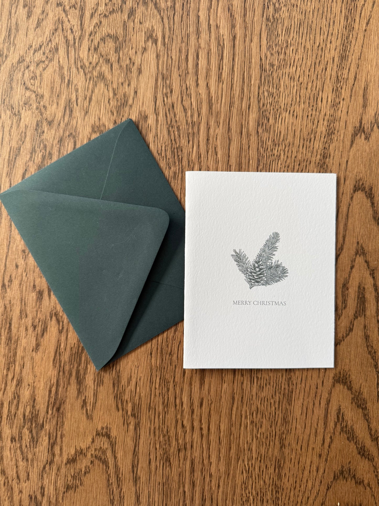 Merry Christmas Card (Green)